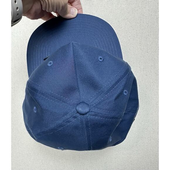 Huk Fish Performance Snapback Corded Trucker Hat Blue One Size Fishing Casual - Picture 3 of 9